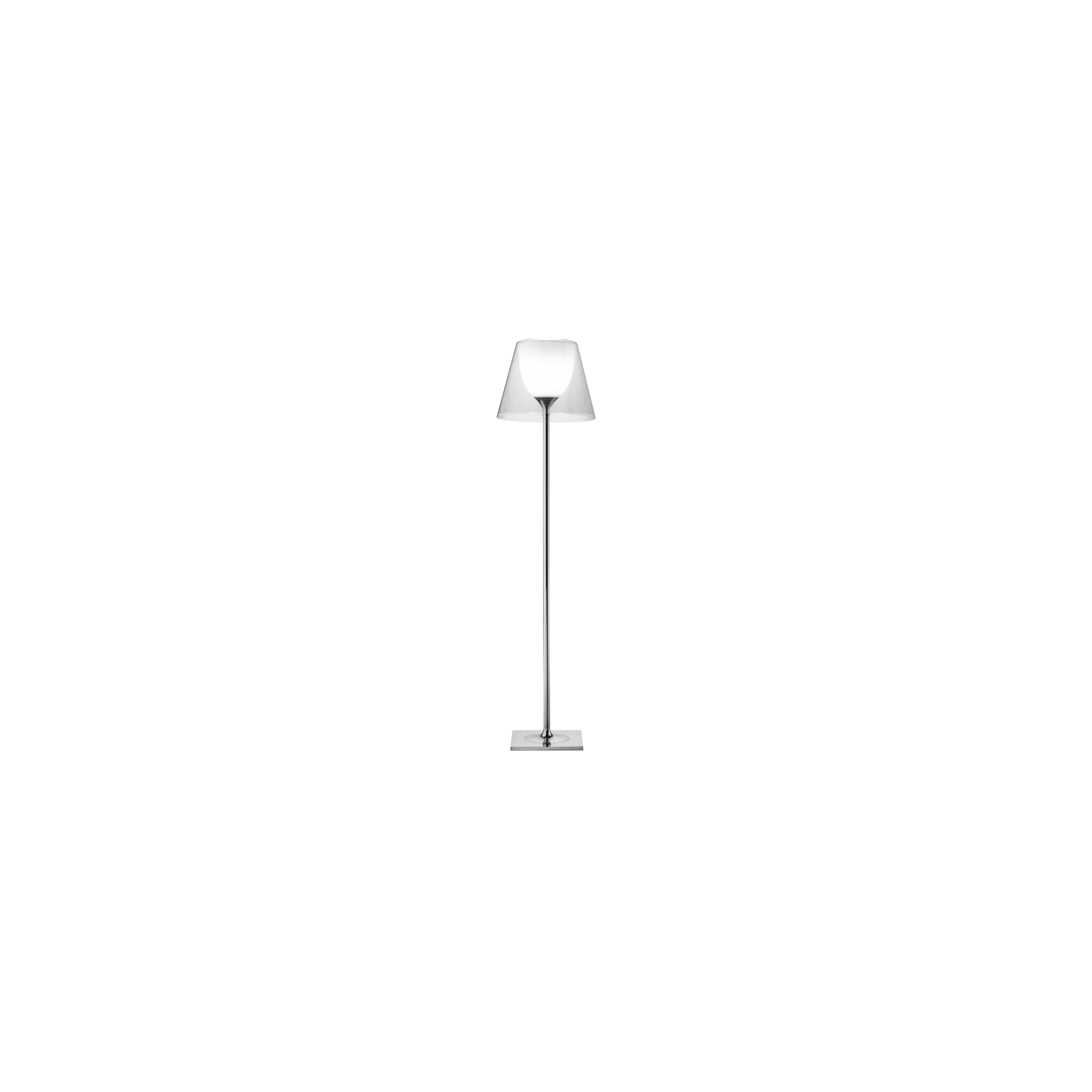 KTribe F2 floor lamp – transparent (F6305000) - Flos