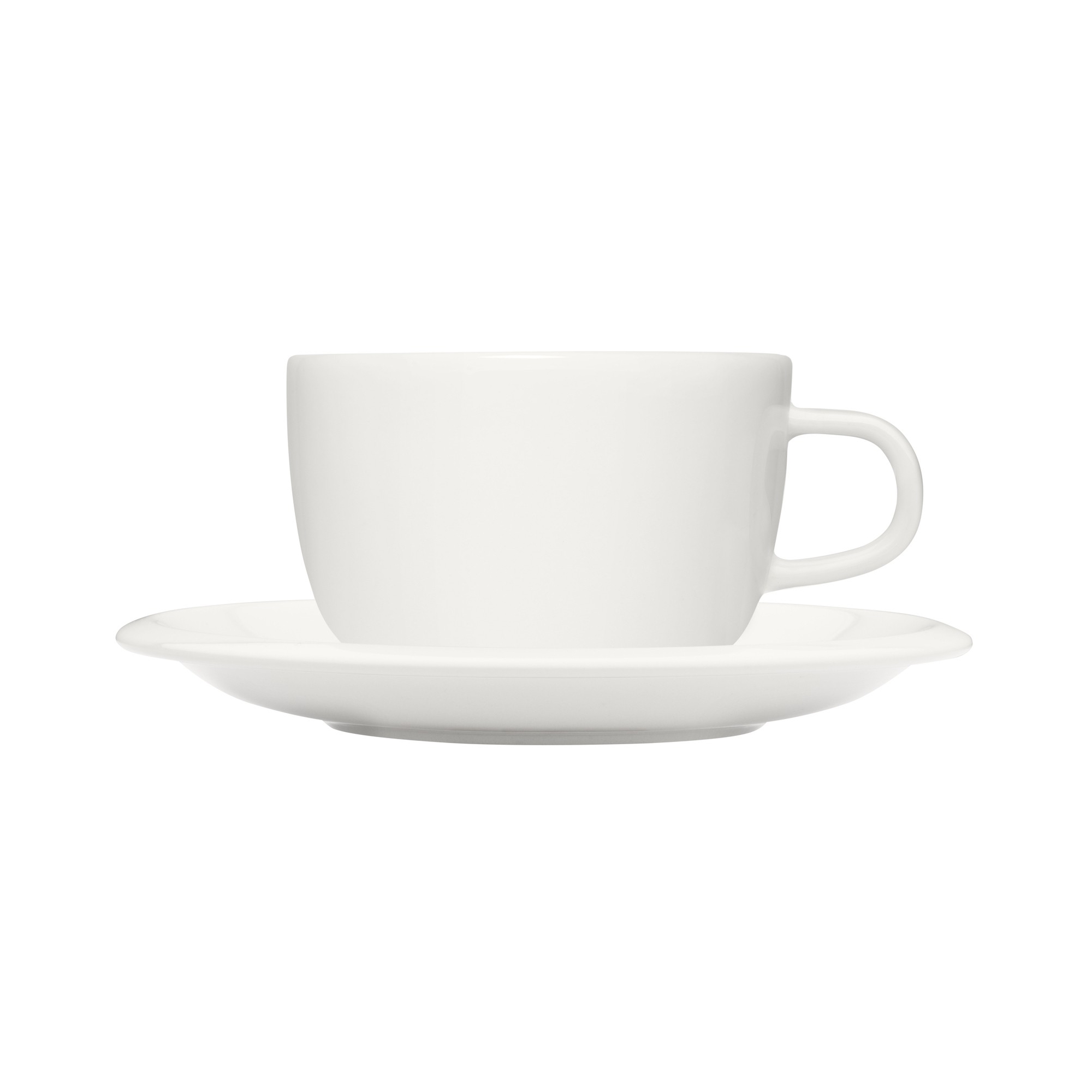 Tea cup and saucer Raami - white porcelain – 27 cl - Iittala