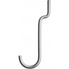 4x Vertical Hook - stainless steel - H10 cm