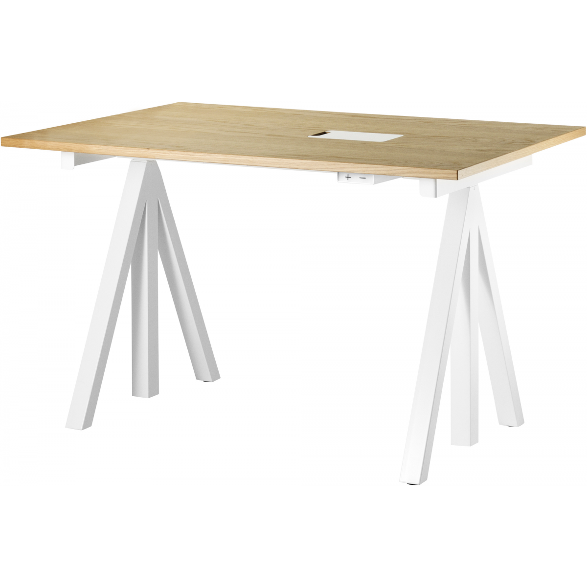 Height-adjustable work desk - String Furniture