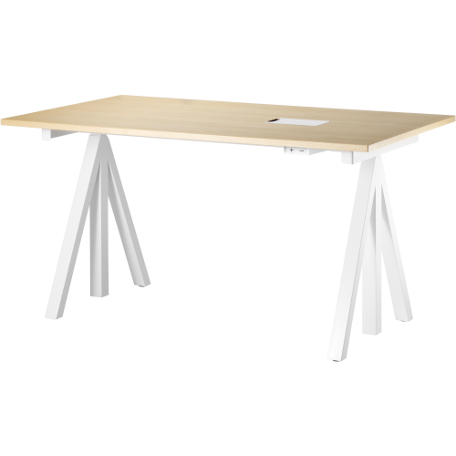 EPUISE – Bureau ajustable – Frêne – String Works