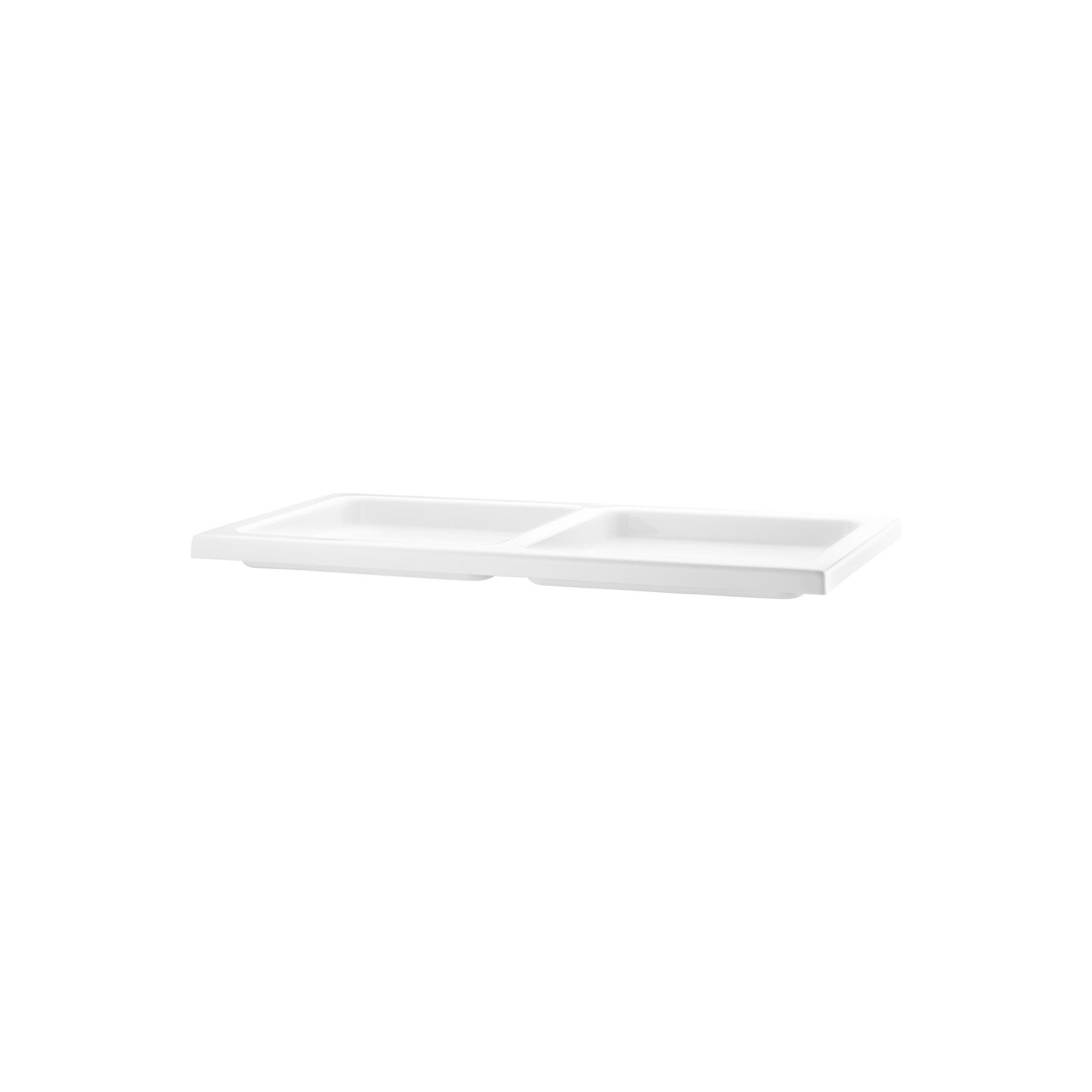 pullout drawer - 58x30cm - white ABS - String Furniture