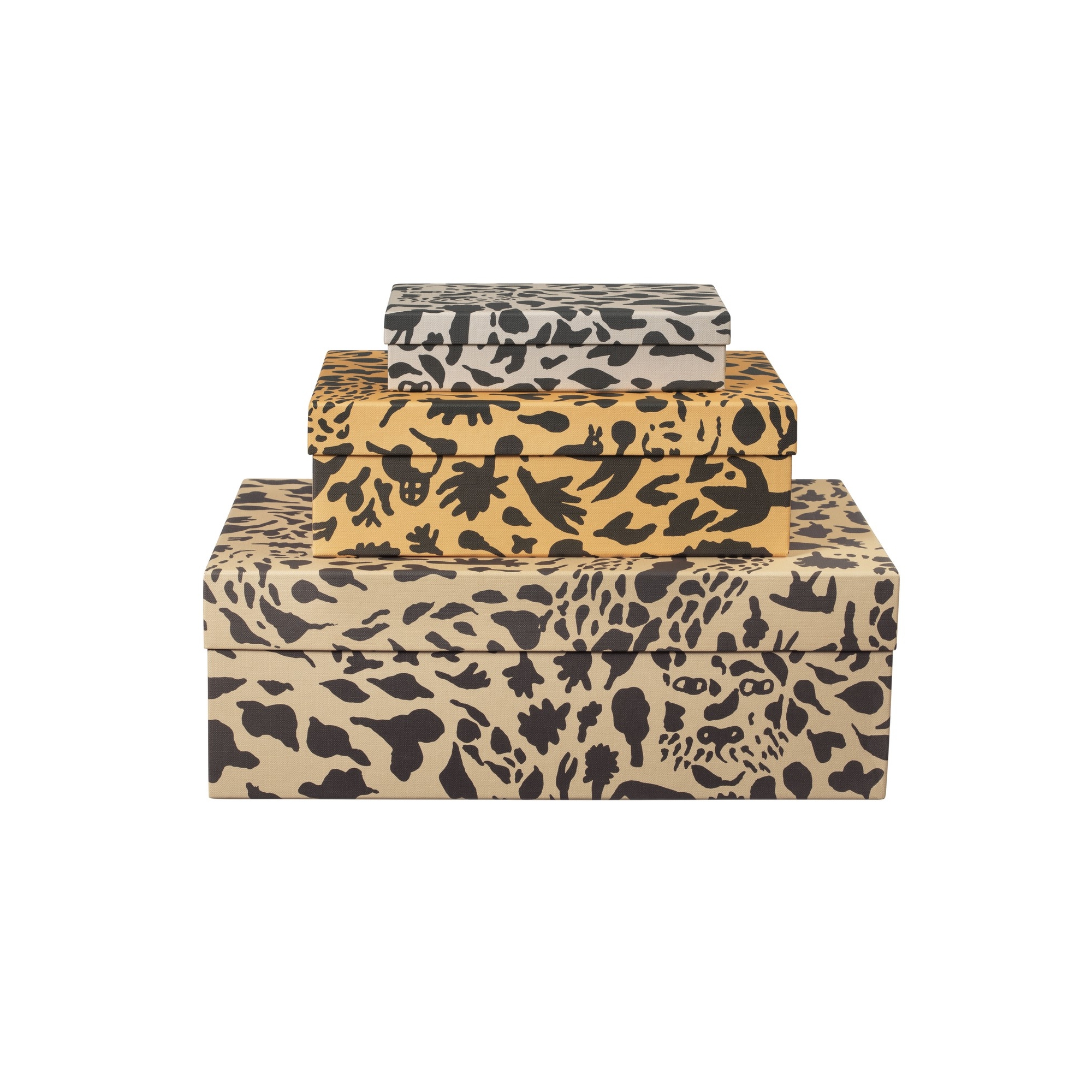 3 boîtes Cheetah Marron OTC - Iittala