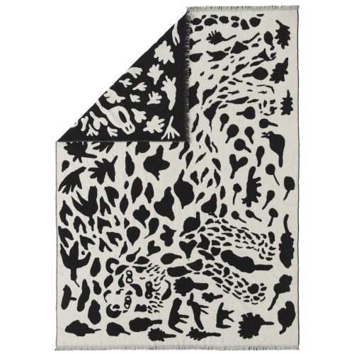 Cheetah Black & White  – Blanket 180x130cm - Iittala