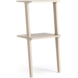 2 shelves – White pigmented oak – Libri shelf - Swedese