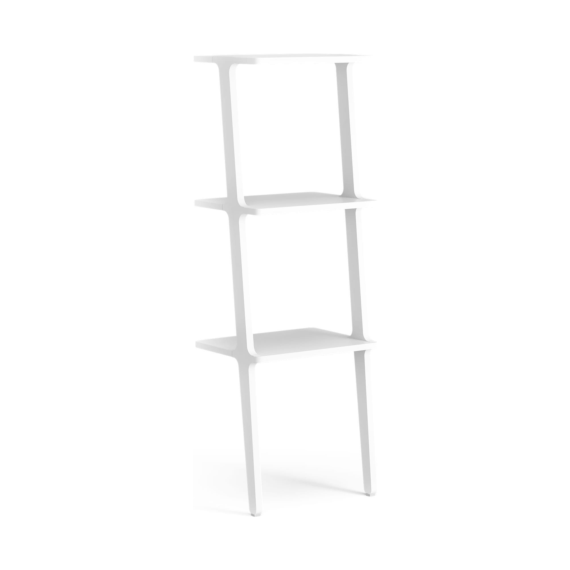 3 shelves – White lazur ash – Libri shelf - Swedese