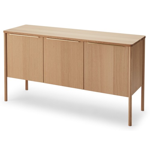 Jut  Cabinet – Oiled Oak – 126x39x68 cm - Skagerak by Fritz Hansen