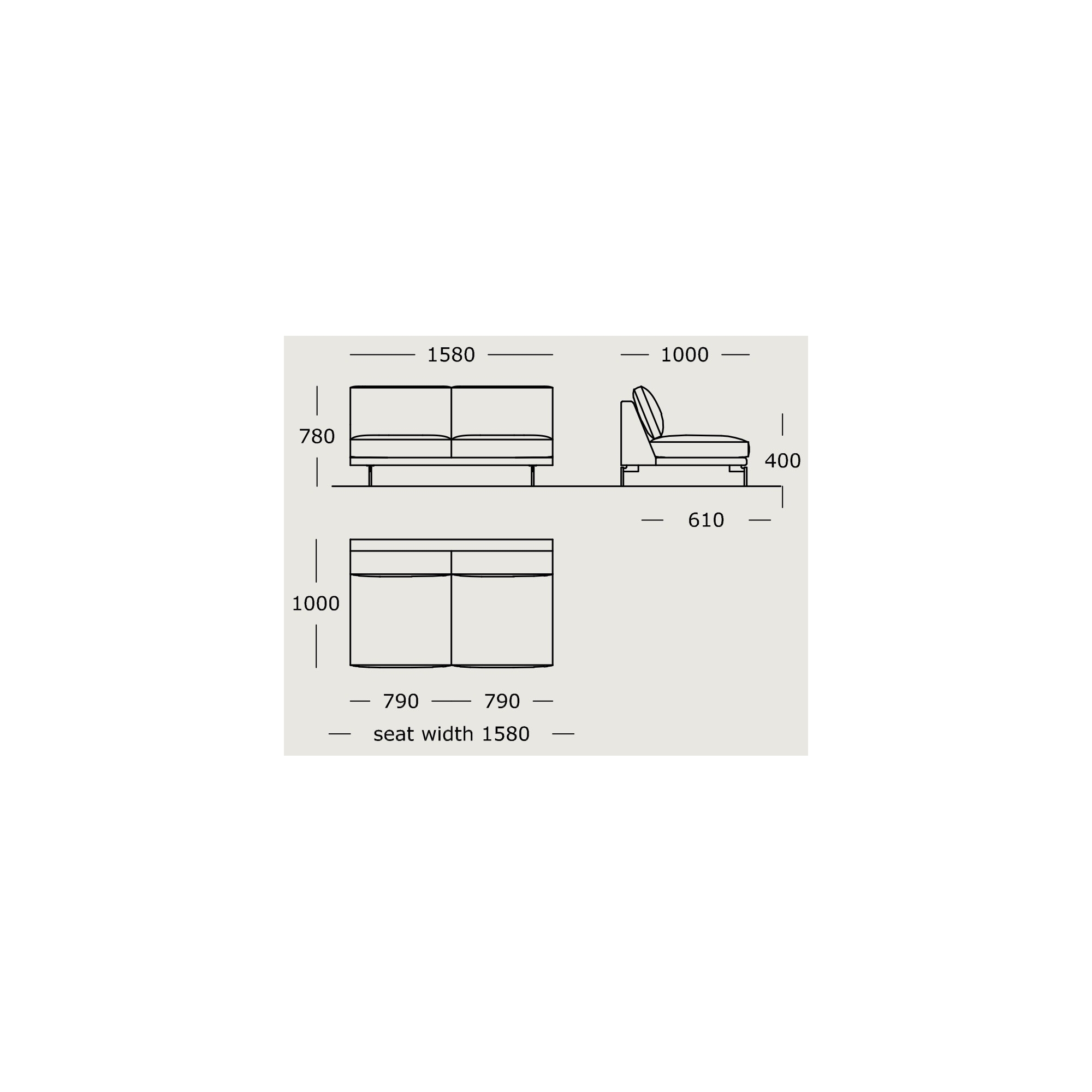 Module 6 – 158 cm – EDGE V1 - Wendelbo