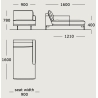 Module 30 – 90 x 160 cm – EDGE V1 - Wendelbo