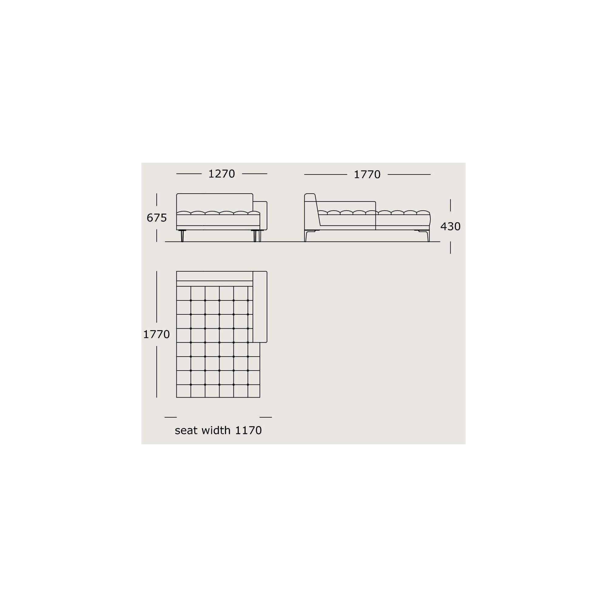 Module 24 – 127 x 177 cm – Campo - Wendelbo