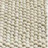 170x240cm - cream - Peas rug - HAY