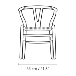 Carl Hansen & Søn – CH24 Soft Color Ilse Crawford chair, falu and natural papercord