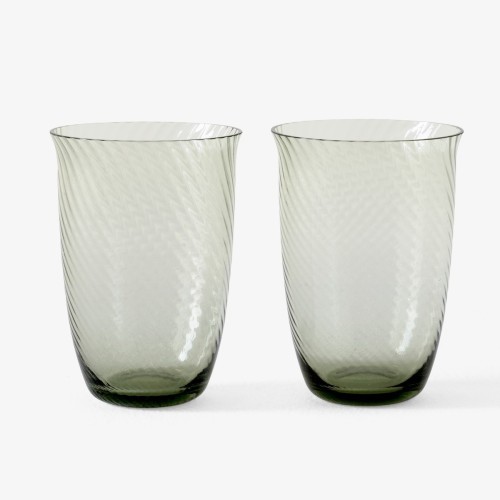 2 Glasses Collect 400ml Moss – SC61 - OFFER