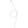 Pink / White  – WireRing Lamp - Flos