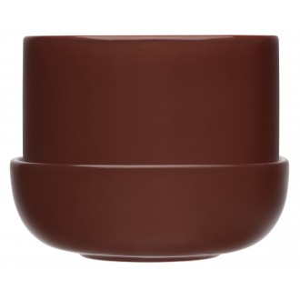 H17 x Ø13 cm Brown  – Pot Nappula