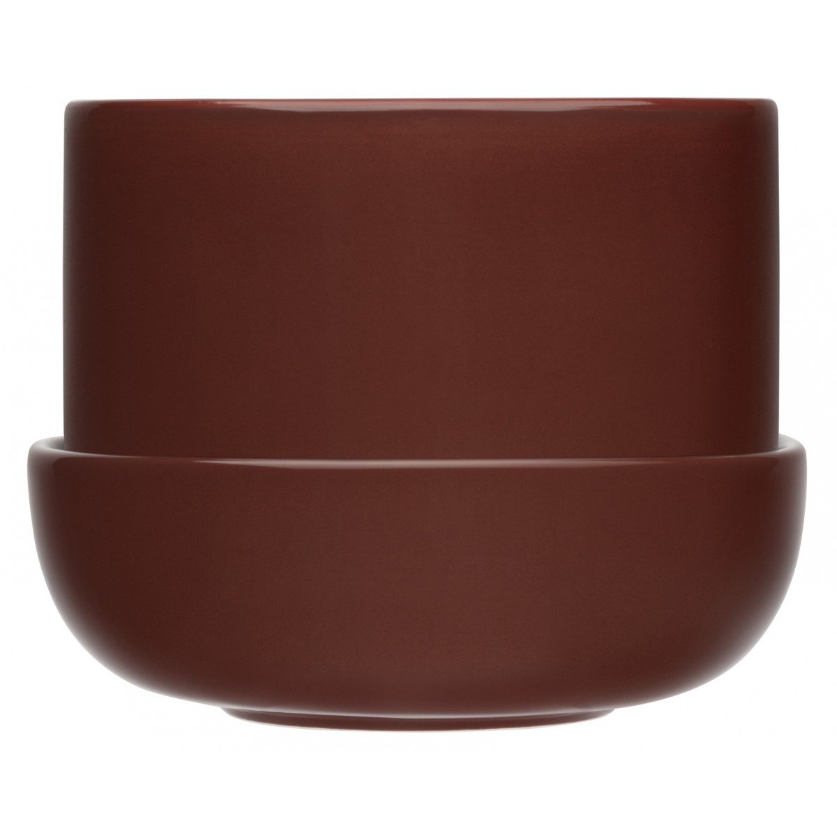 H17 x Ø13 cm Brown  – Nappula Pot