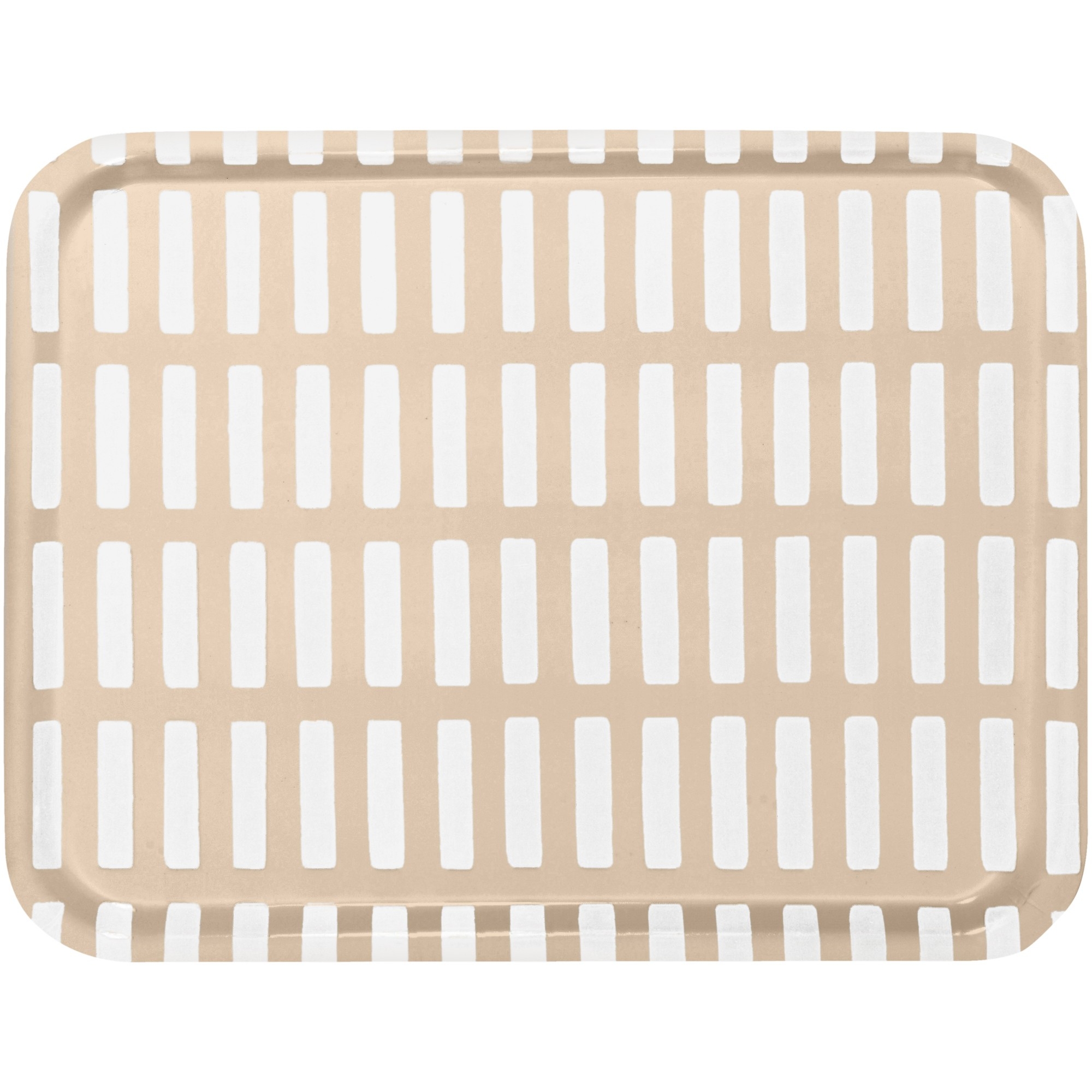 43x33cm - Plateau Siena sable / blanc - Artek