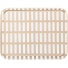 43x33cm - Siena tray, sand / white - Artek