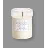 Scented Calendar candle - clear/white - Ferm Living