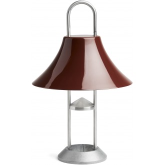 Red - Portable lamp MOUSQUETON - HAY