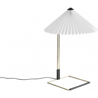 Matin Table Lamp – Ø38 x H52 cm – White - HAY