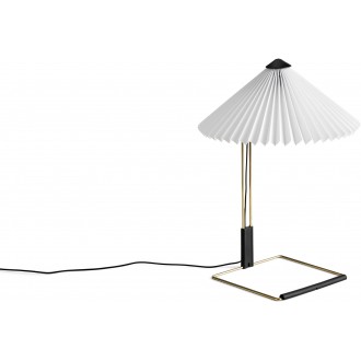 Matin Table Lamp – Ø30 x H38 cm – White - HAY