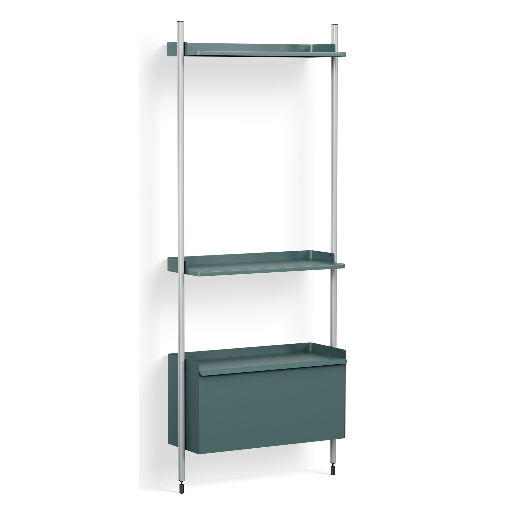 Pier System 141 – PS Blue Shelves + Anodised Aluminium Profiles - HAY