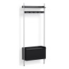 Pier System 1061 – PS Black Shelves + Anodised Aluminium Profiles - HAY