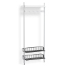 Pier System 1051 – PS White Shelves + Anthracite Wire Shelves + Anodised Aluminium Profiles - HAY