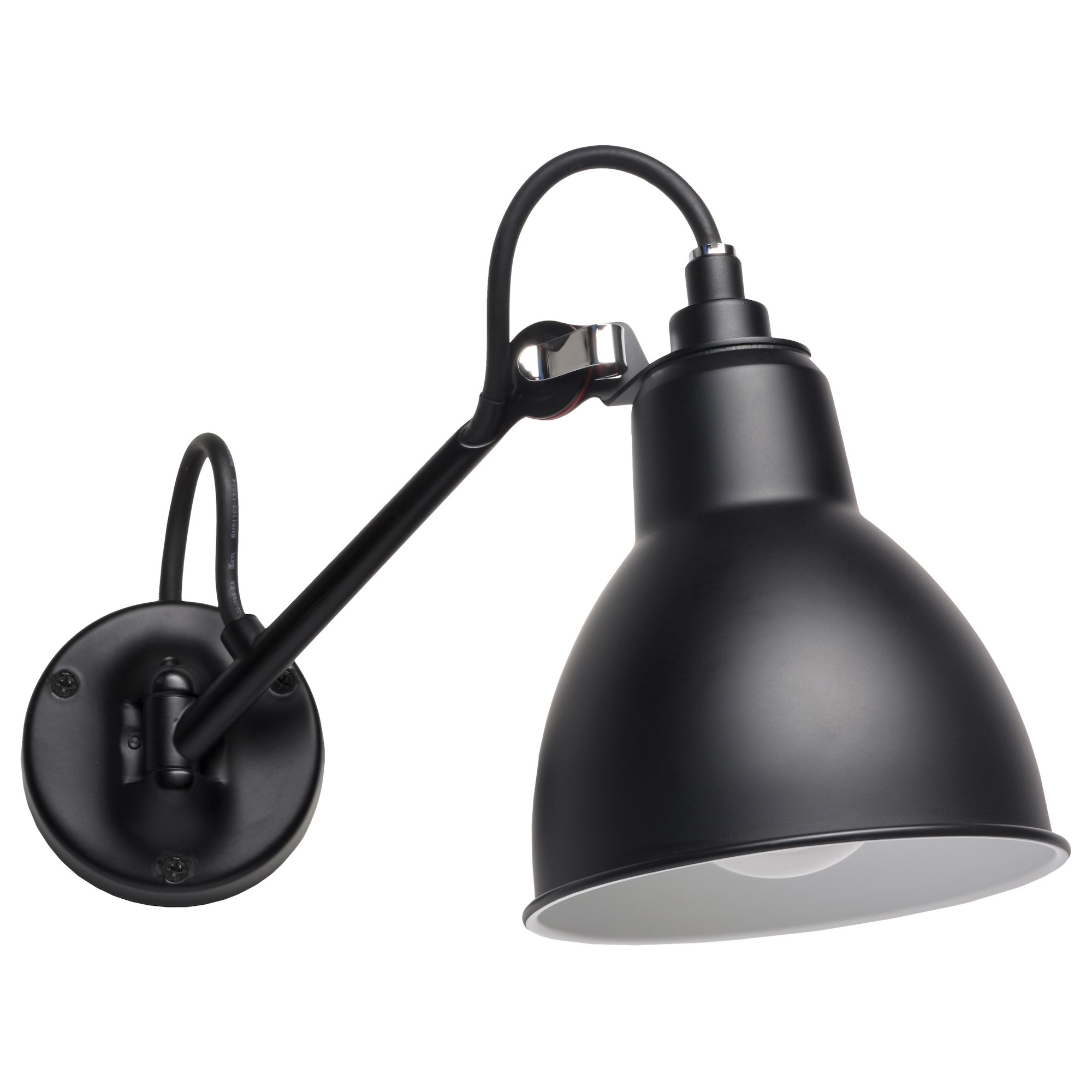 Black / Black – CL I – wall lamp Gras n°104 Bathroom - DCW éditions