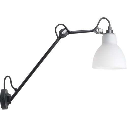 Black / Polycarbonate – wall lamp Gras n°122 - DCW éditions