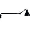 SOLD OUT - black / round black - Gras 203 - wall lamp - DCW éditions