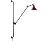 black / conic red - Gras 214 - wall lamp - DCW éditions