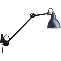 black / round blue - Gras 222 - wall lamp - DCW éditions