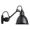 black / black - Gras 304 bathroom - CL II - wall lamp - DCW éditions