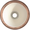 black / raw copper, white inside - Gras 304 bathroom - CL II - wall lamp - DCW éditions