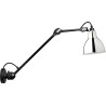 black / round chrome - Gras 304 L 40 - wall lamp - DCW éditions