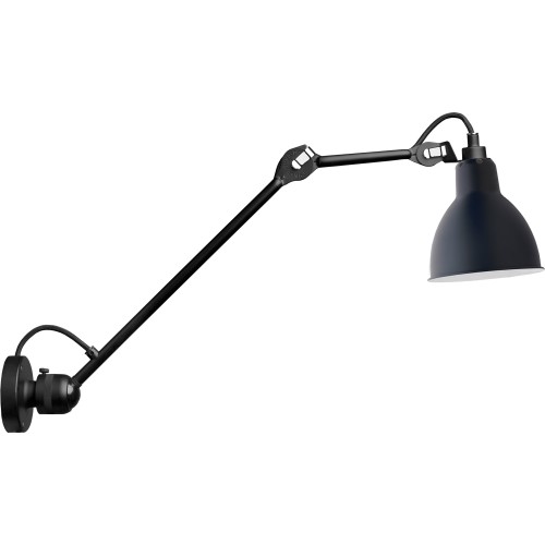 black / round blue - Gras 304 L 40 - wall lamp - DCW éditions