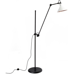 black / conic white, copper inside - Gras 215 - floor lamp - DCW éditions