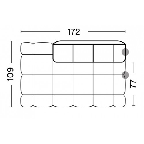 411 - Chaise longue - Quilton