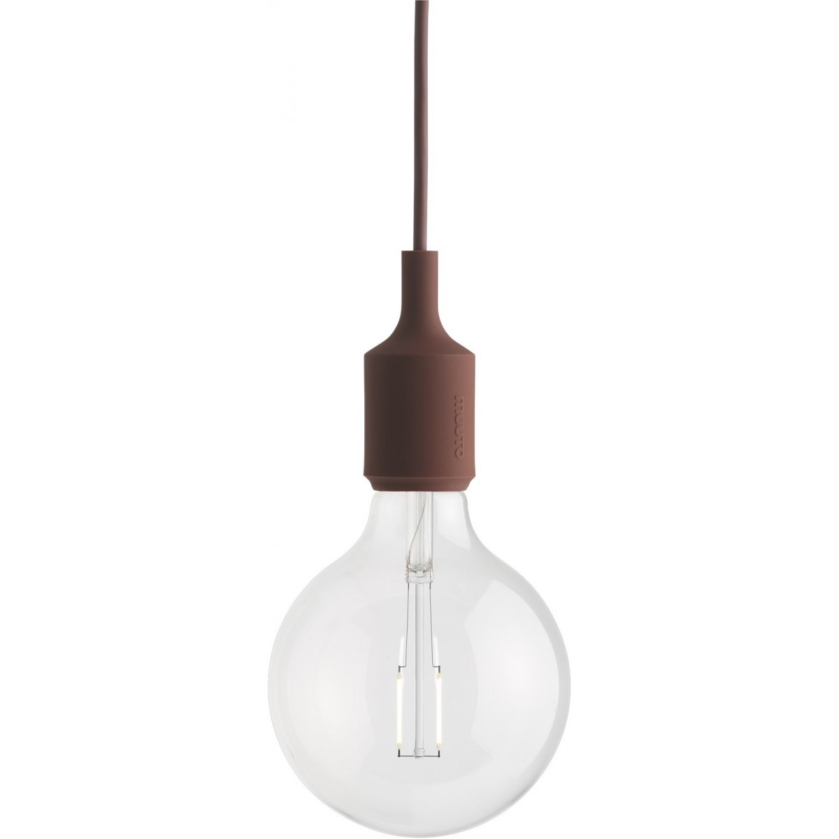 Muuto – Suspension E27, deep red