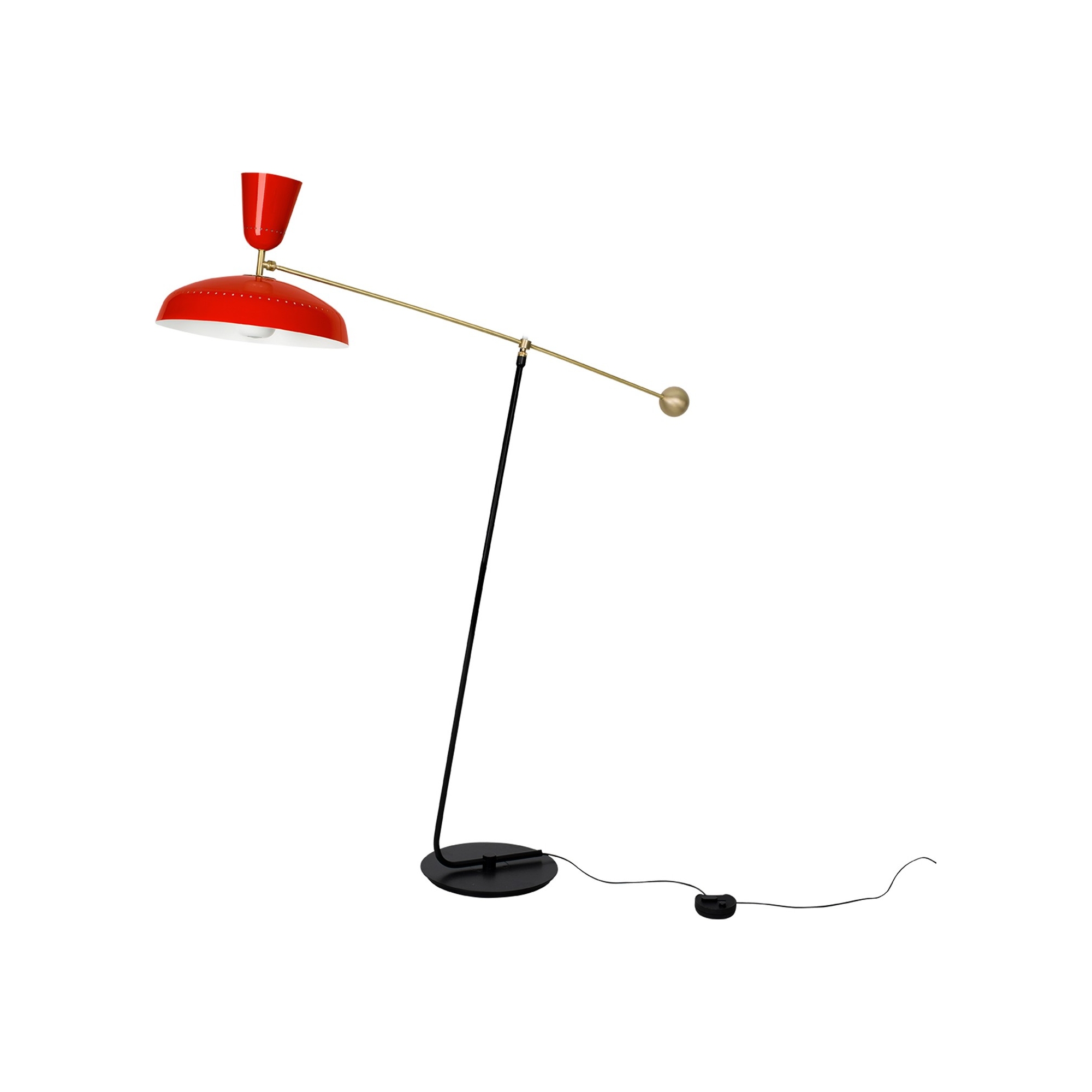 H120 cm – Vermilion Red – G1 Floor lamp - Sammode