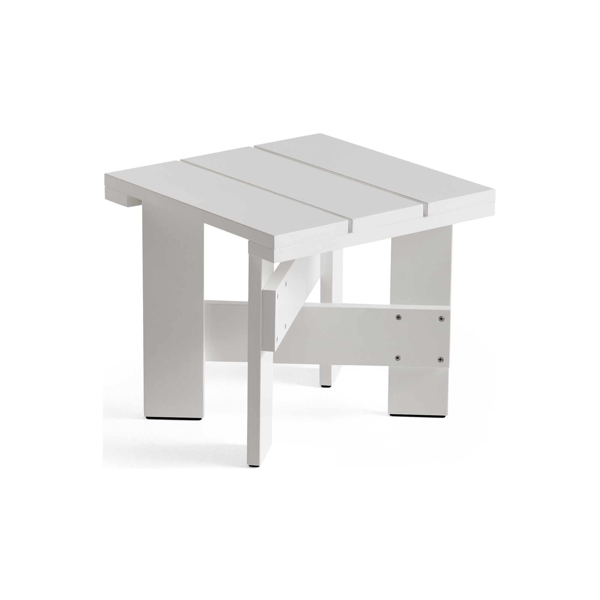 Table basse CRATE – 45 x 45 x H40 cm – Blanc - HAY