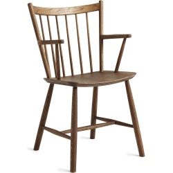 Dark oiled oak - J42 chair - HAY