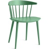 Jade green stained beech - J104 chair - HAY