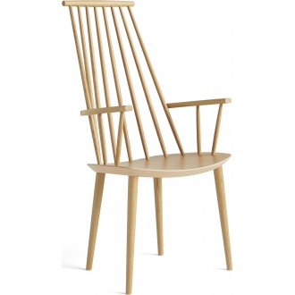 Water-based lacquered oak - J110 chair