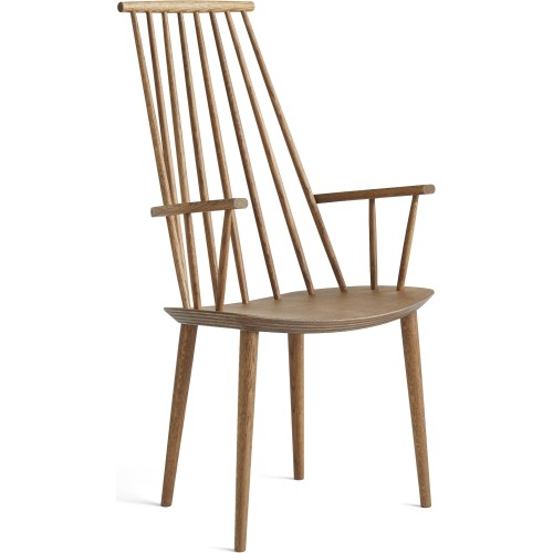 Dark oiled oak - J110 chair - HAY