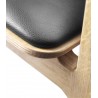 SOLD OUT J175 Åstrup chair– Oak / black leather