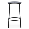 Circa Stool - Black Aluminium seating - 65 cm - Normann Copenhagen