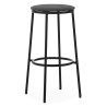 copy of Circa Stool - MLF16 fabric Black seating - 75 cm - Normann Copenhagen